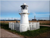 ST3382 : East Usk Lighthouse by Chris Andrews