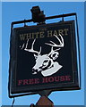 Sign for the White Hart, Weeley Heath