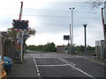 Level crossing on Burrs Road