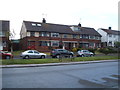 Houses on Harbour Crescent, Harwich