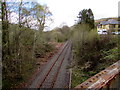 Single-track railway line, Clyne