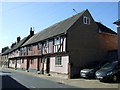 Half timbered houses on Southgate Street, Bury St.Edmunds 