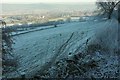 Frosty field by Old Pool Bank