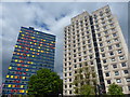 SK5904 : Tower blocks in Leicester by Mat Fascione