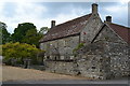 Stone house by the church at Clutton