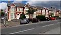 On-street parking area, Dock View Road, Barry