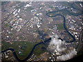 East Glasgow from the air