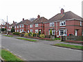 Glapwell - semi-detached houses on Park Avenue