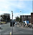 Security camera at the junction of Abbey Street and Brunswick Road, Bangor