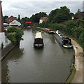 Narrowboats between bridges 46 and 47, Grand Union Canal, Warwick