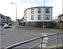 J5181 : Taylor's Corner Apartments at the junction of Donaghadee Road and Hamilton Road by Eric Jones