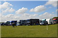 ST7983 : Lorry park for the Mitsubishi Motors Cup by Jonathan Hutchins