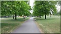 Path in Burgess Park