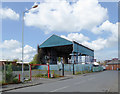 Industrial building near Graiseley in Wolverhampton