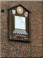 Gawsworth Hall, south wing sundial