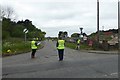 Marshals on the North Lincolnshire Half Marathon