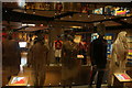 View of a collection of army uniforms in the National Army Museum