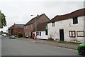 Post Office, barn and chapel in Tickton