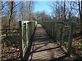 Footbridge over the A726