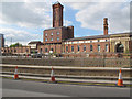 New river walls, Water Lane, Leeds