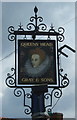 Sign for the Queens Head public house, Tolleshunt D