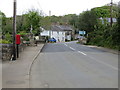 Road (B3280) and Bridge at Relubbus