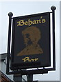 SP0980 : Sign for Behan's Bar, Yardley Wood by JThomas