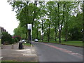 Bus stop on Robin Hood Lane (A4040)