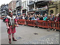 SJ4066 : Eastgate Street, Chester, Good Friday 2017 by Jeff Buck