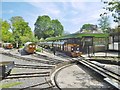 ST8043 : Longleat Central Station by Mike Faherty