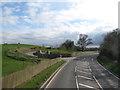 Entrance off the A22 to Finnebrougue Grange