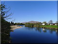 Looking down the River Lochy from Victoria Bridge