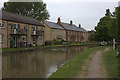 Canalside houses at Cosgrove