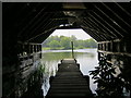 TQ6814 : Boat house at Ashburnham Place by Oast House Archive