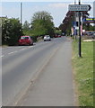 Old brick works industrial estate direction sign, Ryeford, Stonehouse