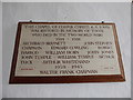 St Mary, Barney: war memorial