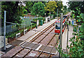 Croydon Tramlink Morden Road stop recently renovated, 2000