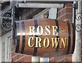 The "sign" of the Rose and Crown