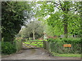 Entrance to The Old Rectory, Maidford