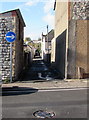 Lane from Arthur Street to John Street, Barry