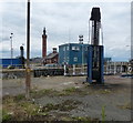 At the entrance to the Grimsby Fish Dock