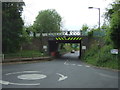 Low railway bridge near Wymondham Railway Station