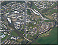 Stewarton from the air