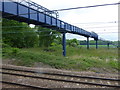 Footbridge over the railway