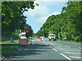 Roadworks on Chester High Road