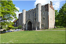 TL1407 : Former monastery gatehouse, St Albans by Robin Webster