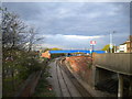 Railway line, Thornaby station