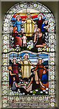TF0086 : Stained glass window, St Helen's church, Saxby by Julian P Guffogg