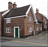 SJ6552 : Grade II listed corner house in Nantwich by Jaggery