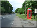 Telephone box on High Street, Long Melford